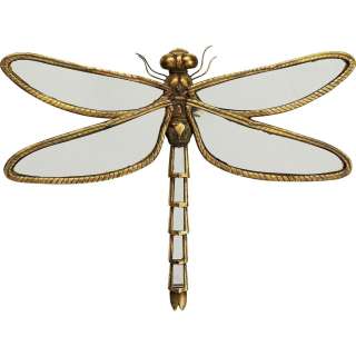 Wandschmuck Dragonfly Mirror Groß