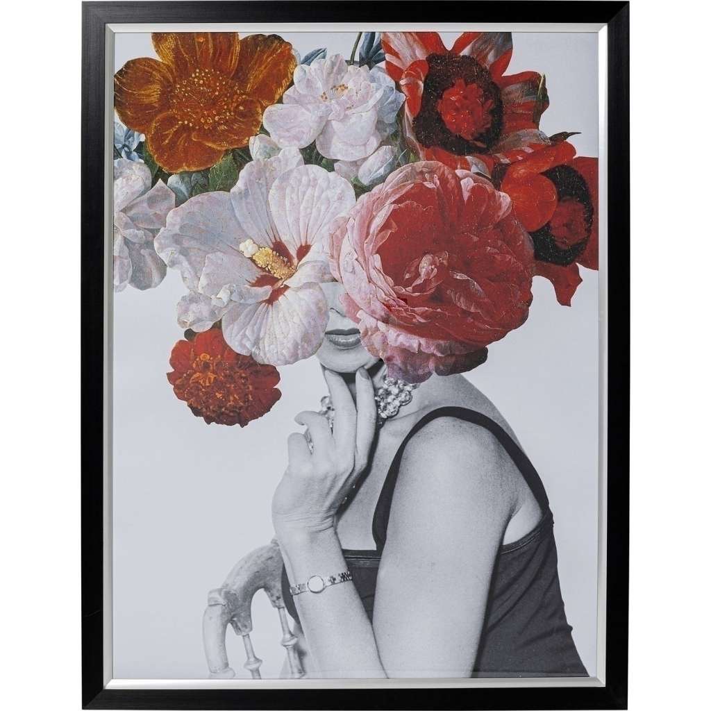 Bild Frame Flower Lady 152x117cm