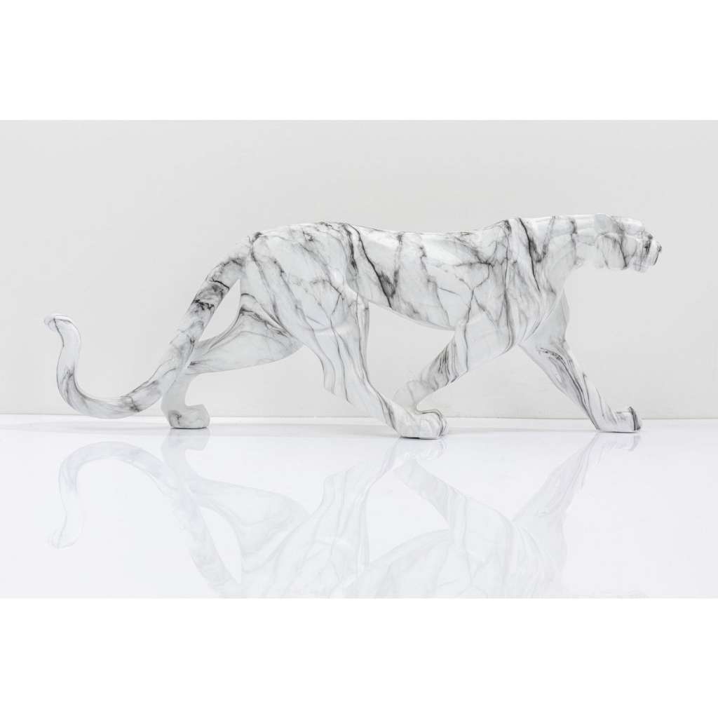 Deko Objekt Leopard Marble 95cm
