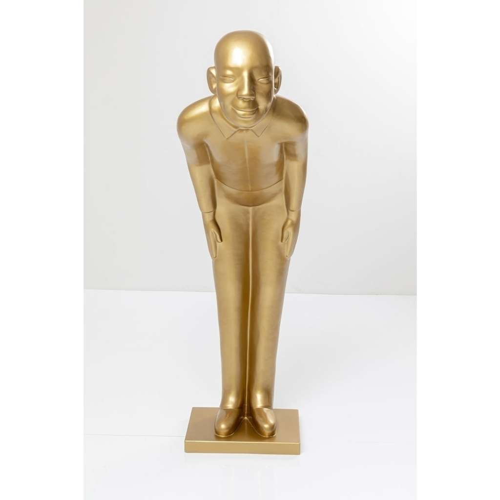 Deko Figur Welcome Guests Gold XL