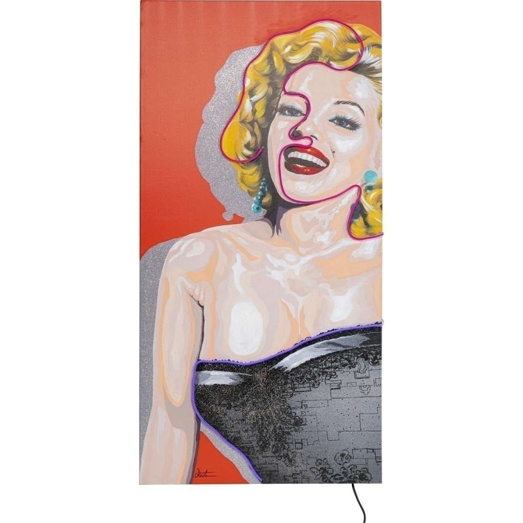 Bild Touched Idol Marilyn Neon 160x80cm