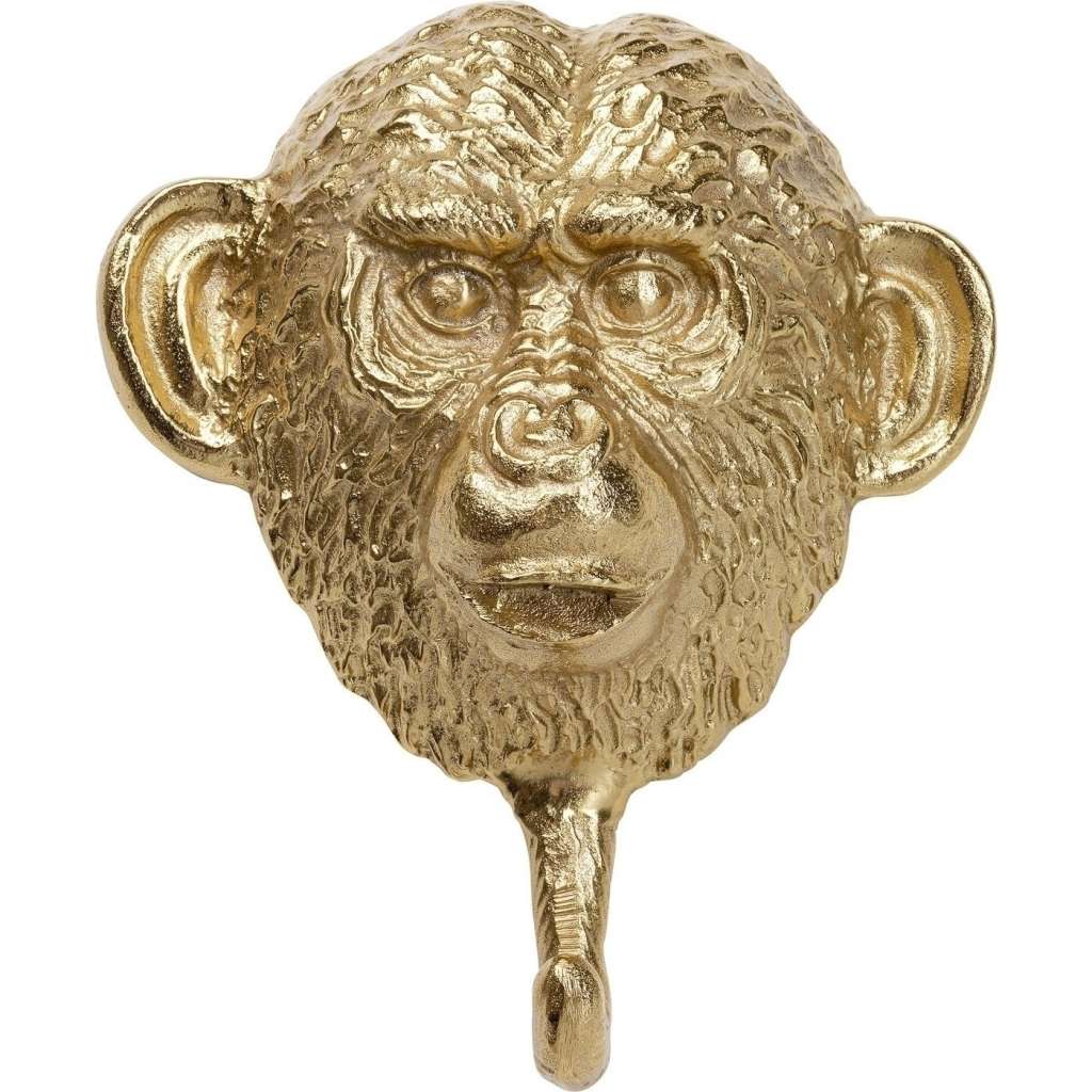 Wandhaken Monkey Gold