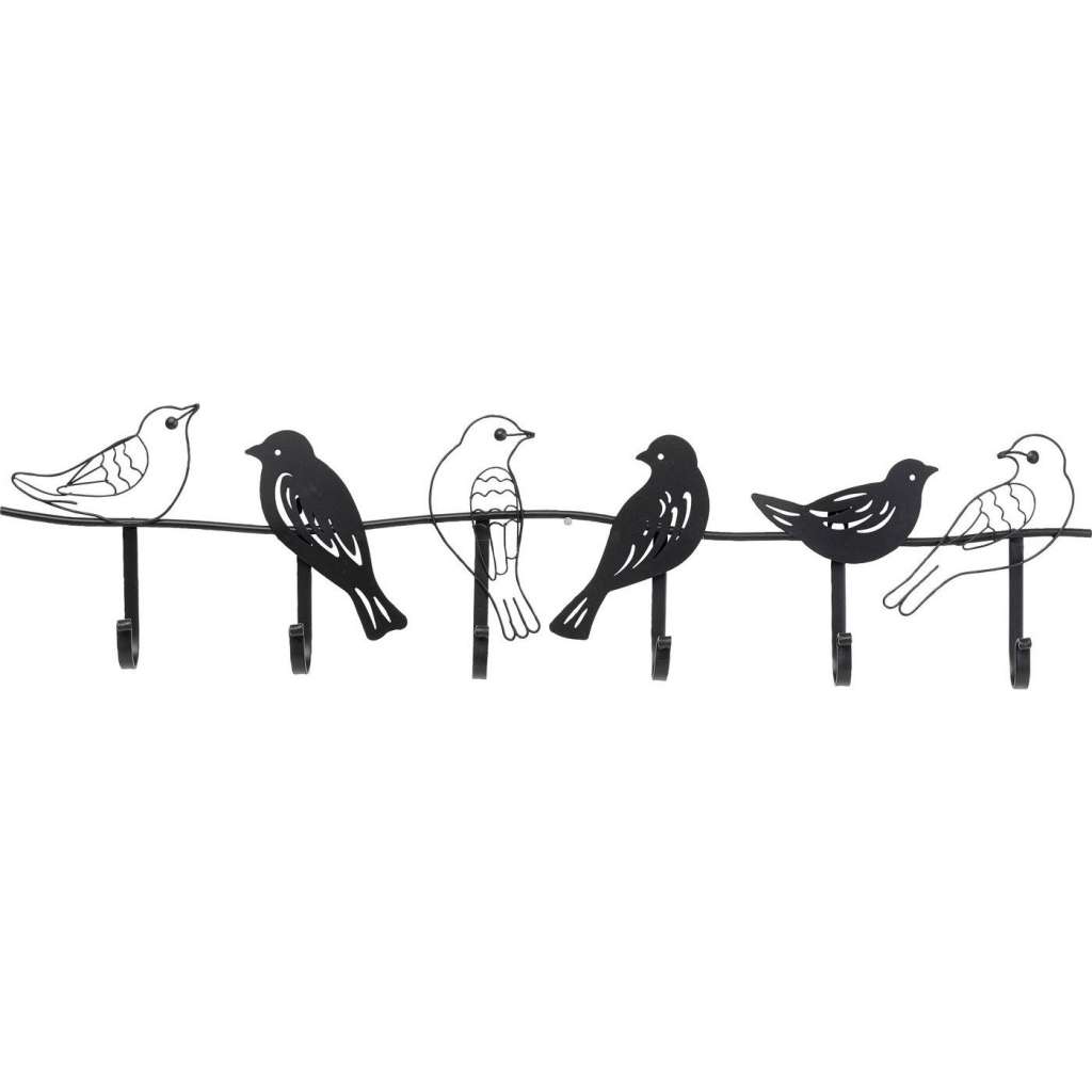 Wandgarderobe Shadow Birds 85cm