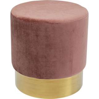 Hocker Cherry Rose Brass  Ø45cm