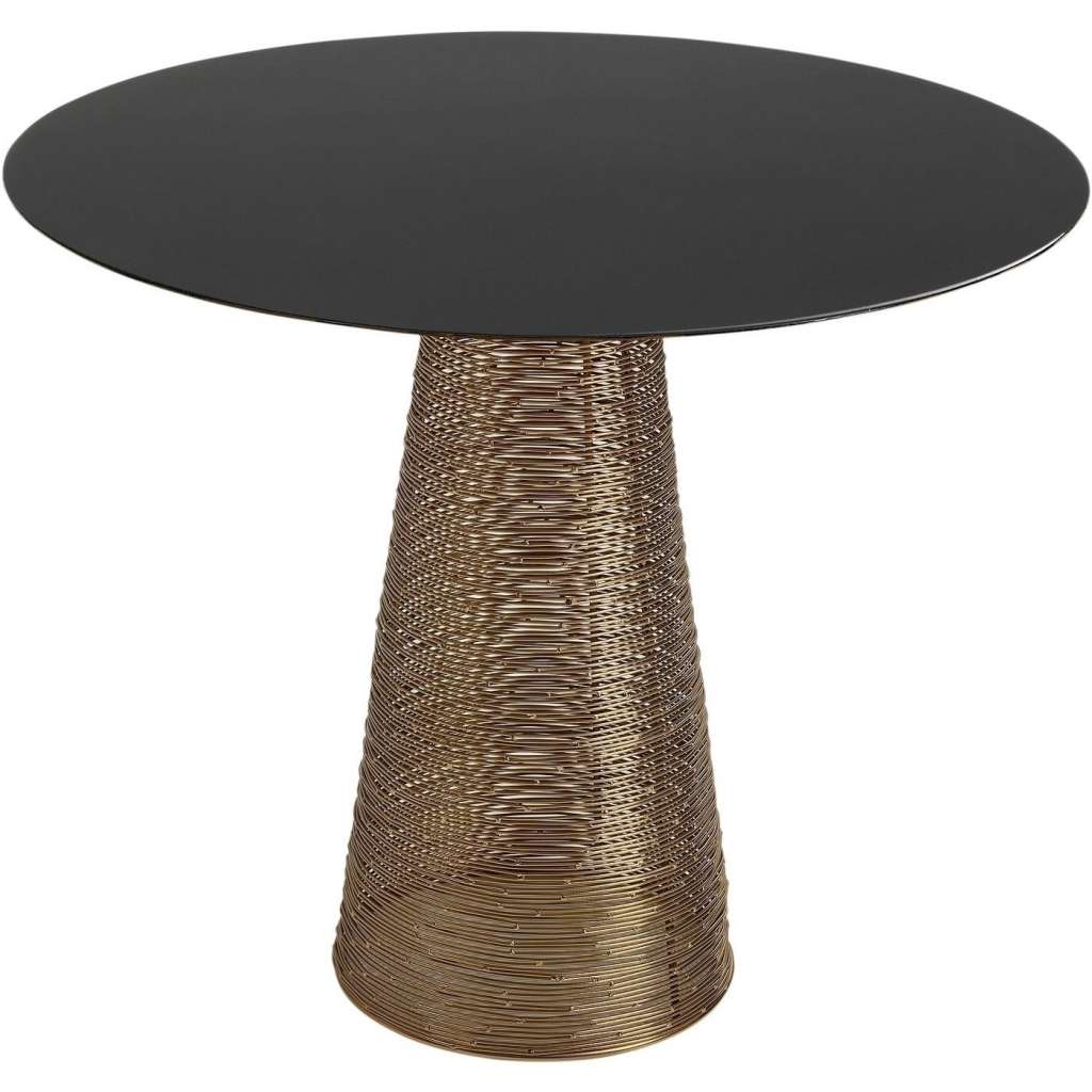 Beistelltisch Charme Schwarz Ø50cm