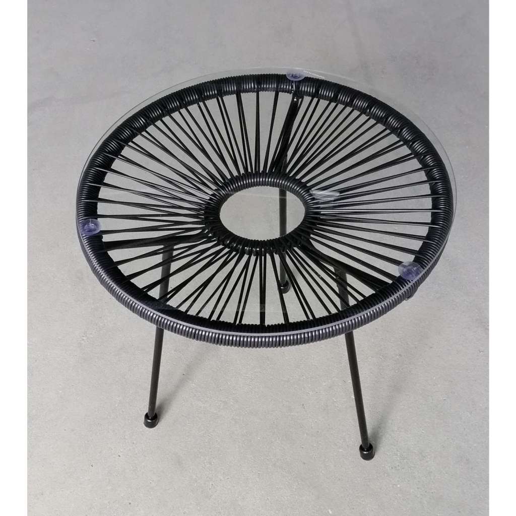 Beistelltisch Acapulco Schwarz
