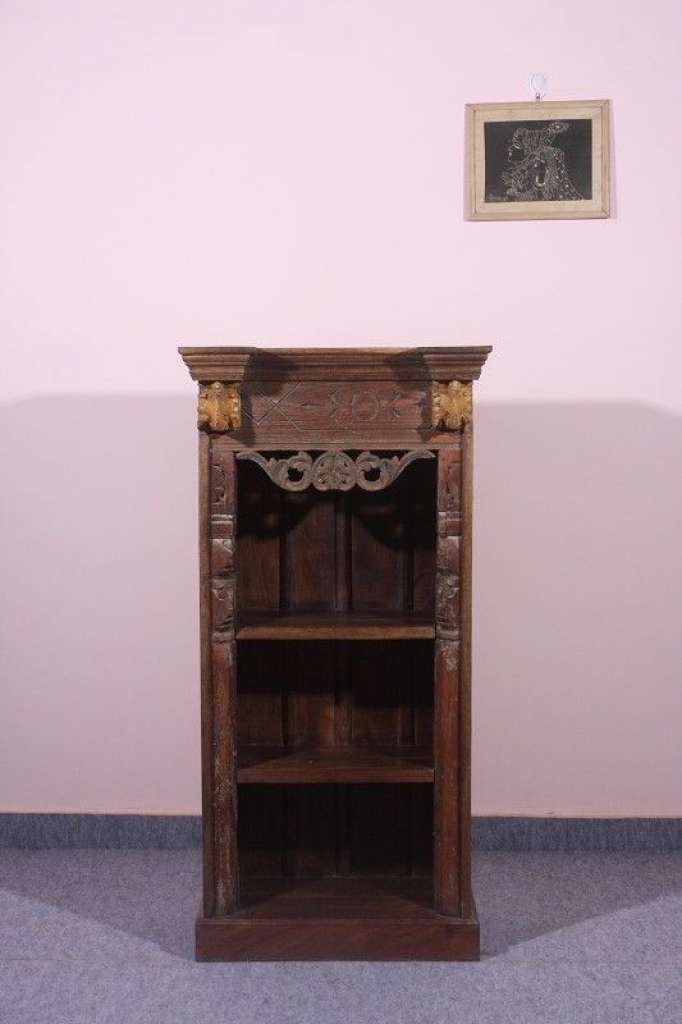 Bücherregal Altholz 69x46x141 mehrfarbig lackiert SPECIAL #160