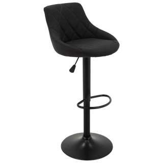 Carryhome BARHOCKER Mikrofaser Schwarz