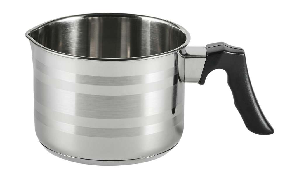 Stolze Milchtopf  Olive ¦ silber ¦ Edelstahl, KunststoffØ: [12.0] Töpfe & Pfannen & Zubehör > Töpfe - Höffner