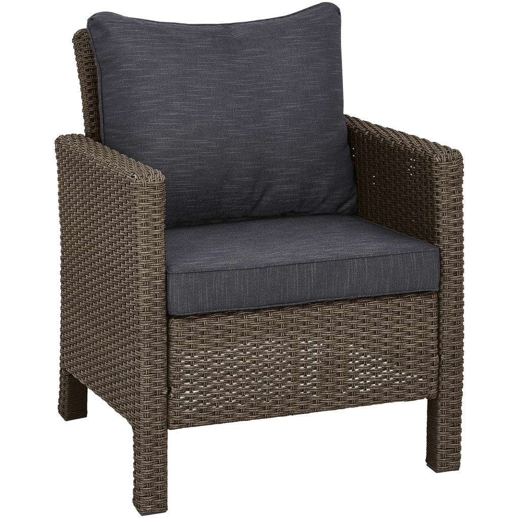 Ambia Garden LOUNGESESSEL Weiß Kunststoffgeflecht Aluminium
