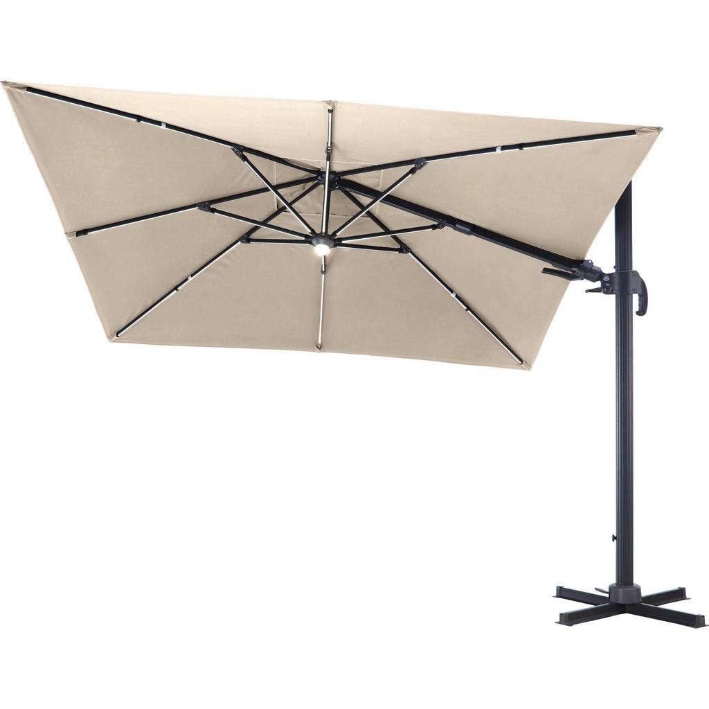 Ambia Garden AMPELSCHIRM 300X300 cm Mehrfarbig