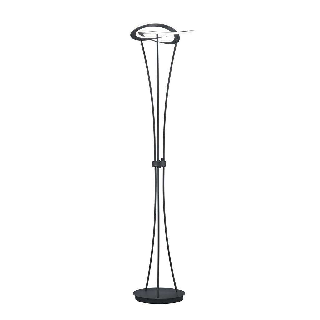 XXXL LED-STEHLEUCHTE, Grau