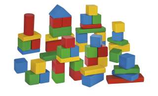 Holzbausteine  Heros ¦ mehrfarbig ¦ Buche massiv, lackiert Baby > Spielen > Lernspielzeug - Höffner