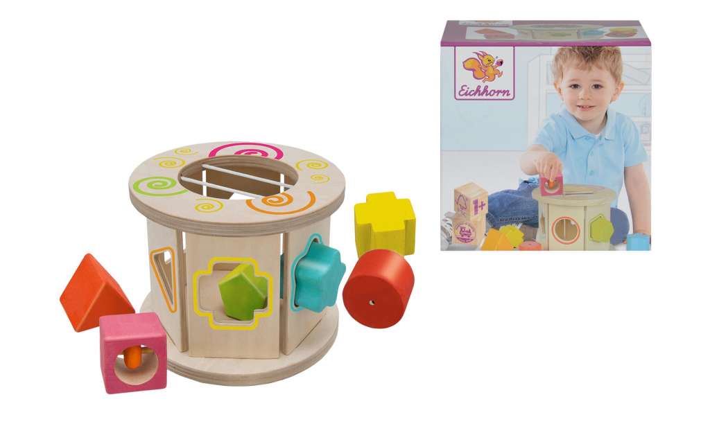 Eichhorn Steckspielrolle ¦ mehrfarbig ¦ Buche massiv, lackiert Baby > Spielen > Lernspielzeug - Höffner
