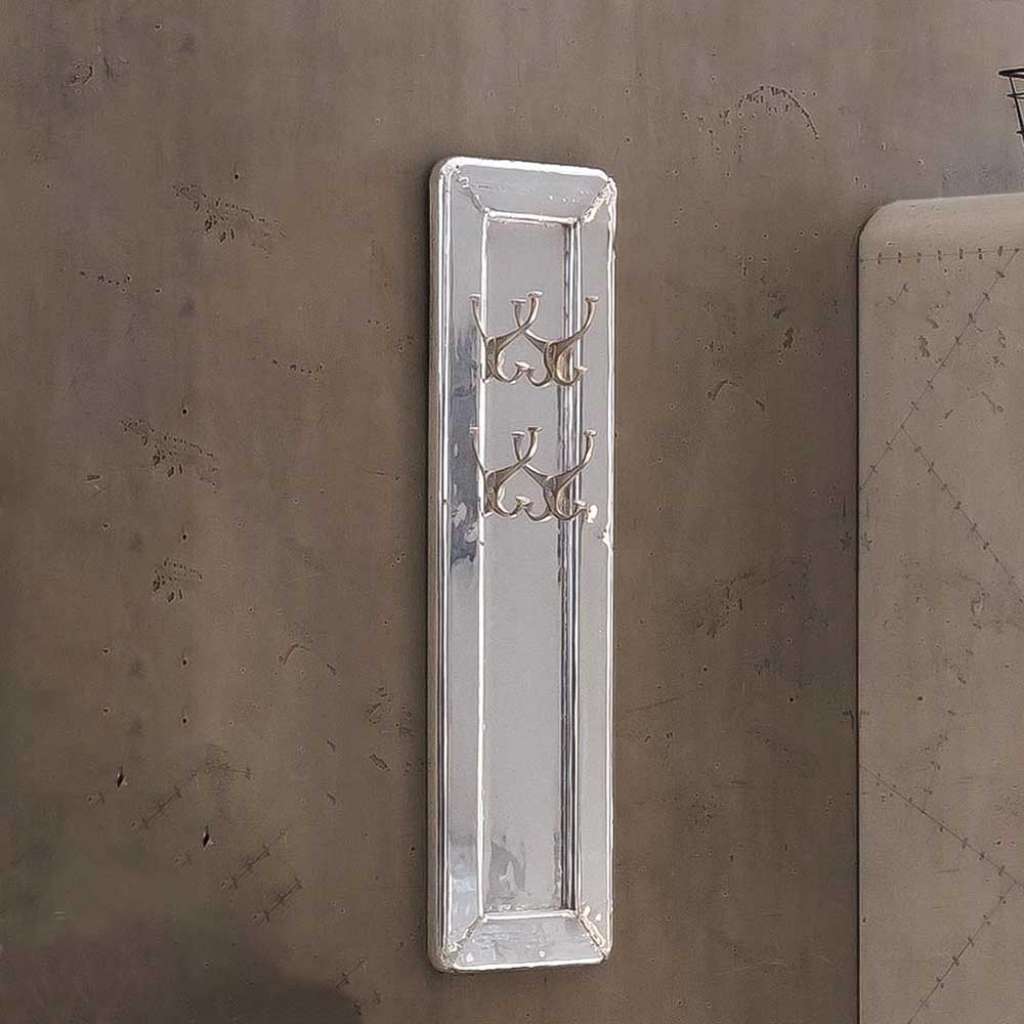 Hängegarderobe im Industriedesign Aluminum beschlagen