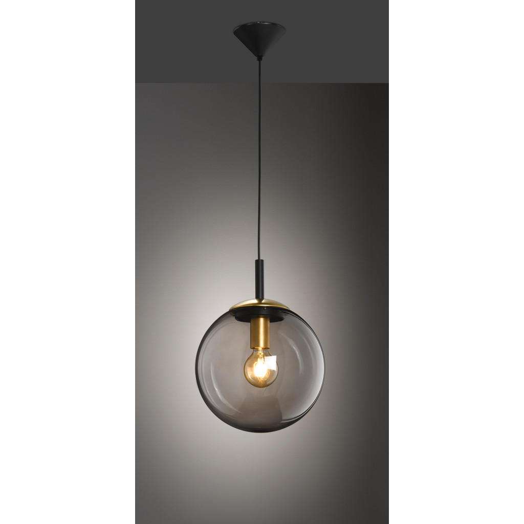 XXXL HÄNGELEUCHTE, Schwarz, Gold