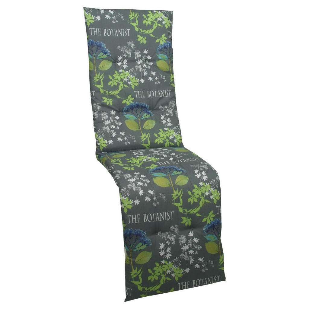 XXXL RELAXSESSELAUFLAGE Floral, Mehrfarbig, Grün