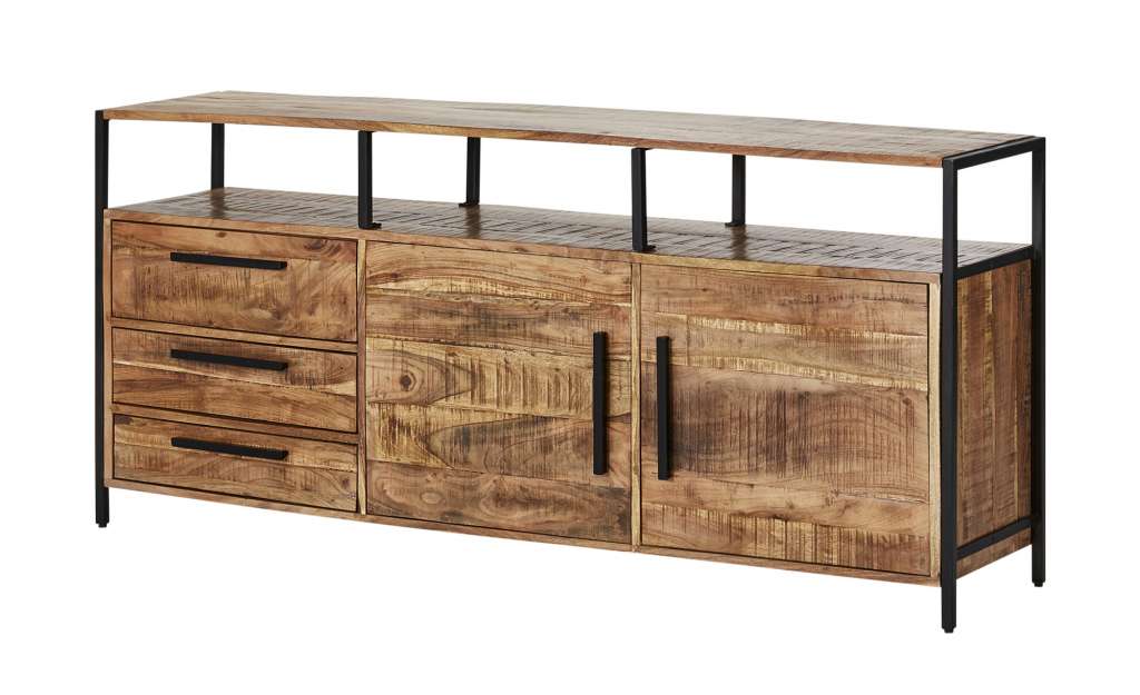 Sideboard  Larone ¦ holzfarben ¦ Maße (cm): B: 171 H: 77 T: 40 Kommoden & Sideboards > Sideboards - Höffner
