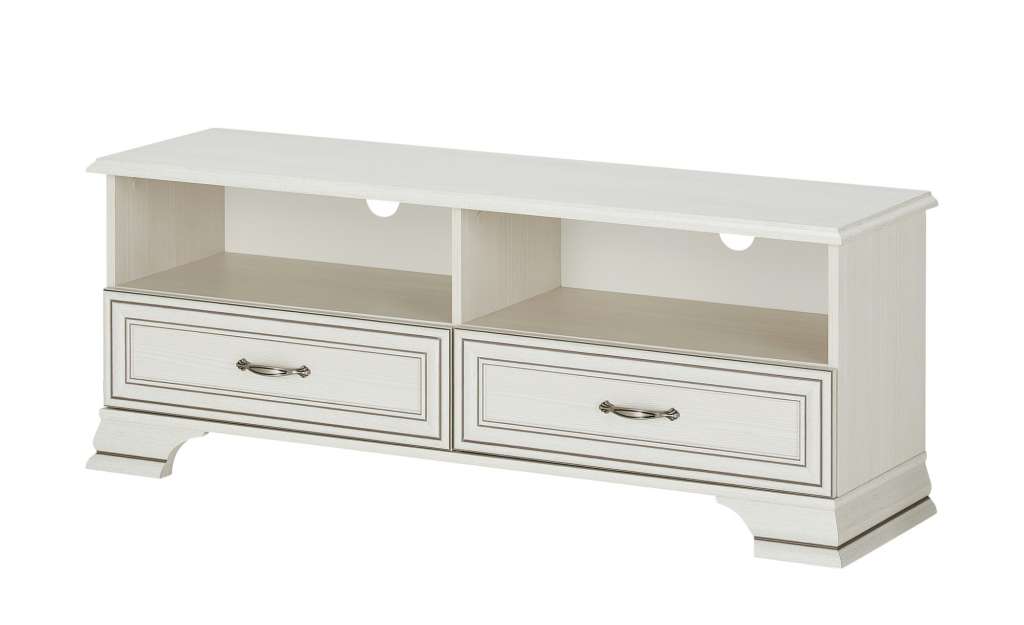 TV-Lowboard  Sissi ¦ weiß ¦ Maße (cm): B: 130 H: 51 T: 38 TV- & Media Möbel > TV-Racks - Höffner