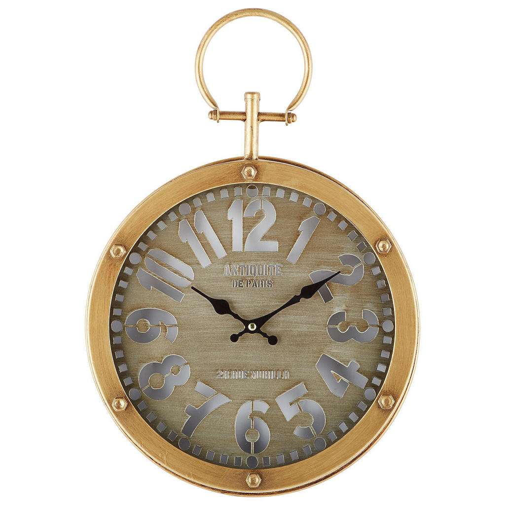 Landscape WANDUHR Grau, Gold