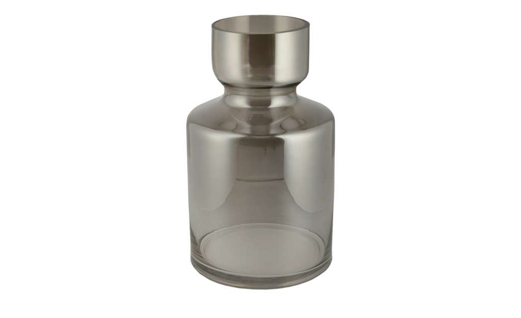 Peill+Putzler Vase ¦ grau ¦ Glas  ¦ Maße (cm): H: 24,5 Ø: [15.0] Dekoration > Vasen - Höffner