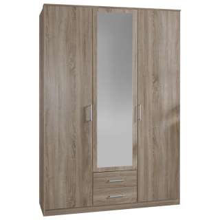 Xora DREHTÜRENSCHRANK 3-türig Braun