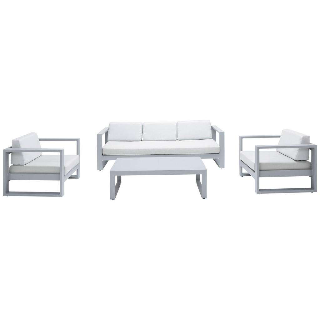 Amatio LOUNGEGARNITUR Grau Aluminium