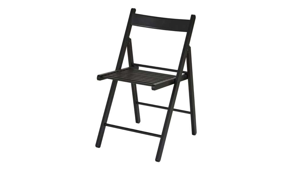 Klappstuhl  Sven ¦ schwarz ¦ Maße (cm): B: 43 H: 78 T: 51 Stühle > Klappstühle - Höffner