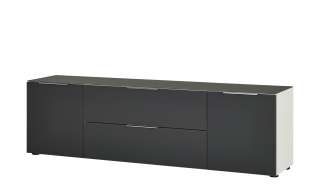 TV-Lowboard  Vitreo ¦ grau ¦ Maße (cm): B: 180,4 H: 53,9 T: 40 TV- & Media Möbel > TV-Racks - Höffner