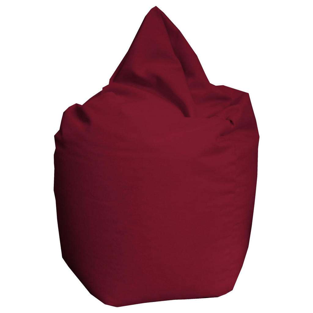 Xora SITZSACK Webstoff, Rot