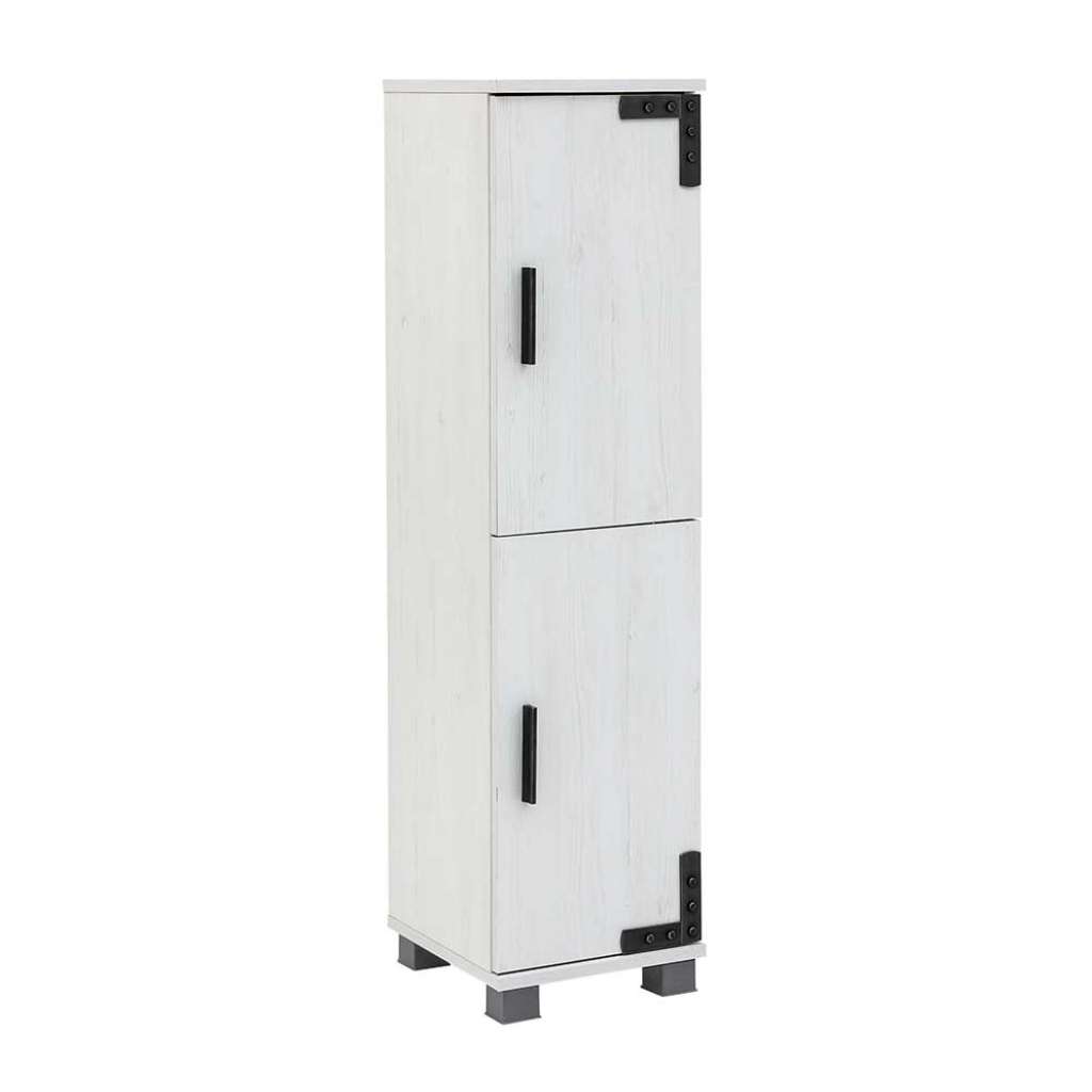 Bad Midischrank in Weiß Industriedesign