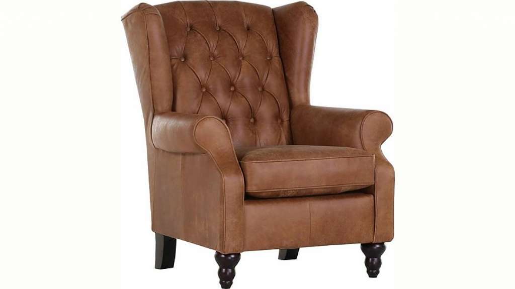 Gutmann Factory Ohrensessel »Amazonas«, aus Anilinleder