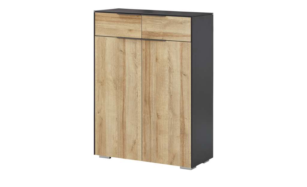 Aktenschrank  Ybbs ¦ holzfarben ¦ Maße (cm): B: 80 H: 111 T: 37,2 Schränke > Aktenschränke - Höffner