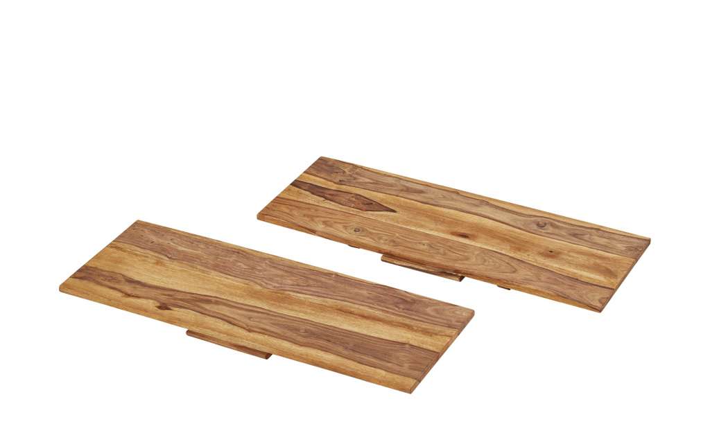 Ansteckplatten, 2er-Set  Amarillo ¦ holzfarben ¦ Maße (cm): B: 80 H: 2 Tische > Tischplatten - Höffner