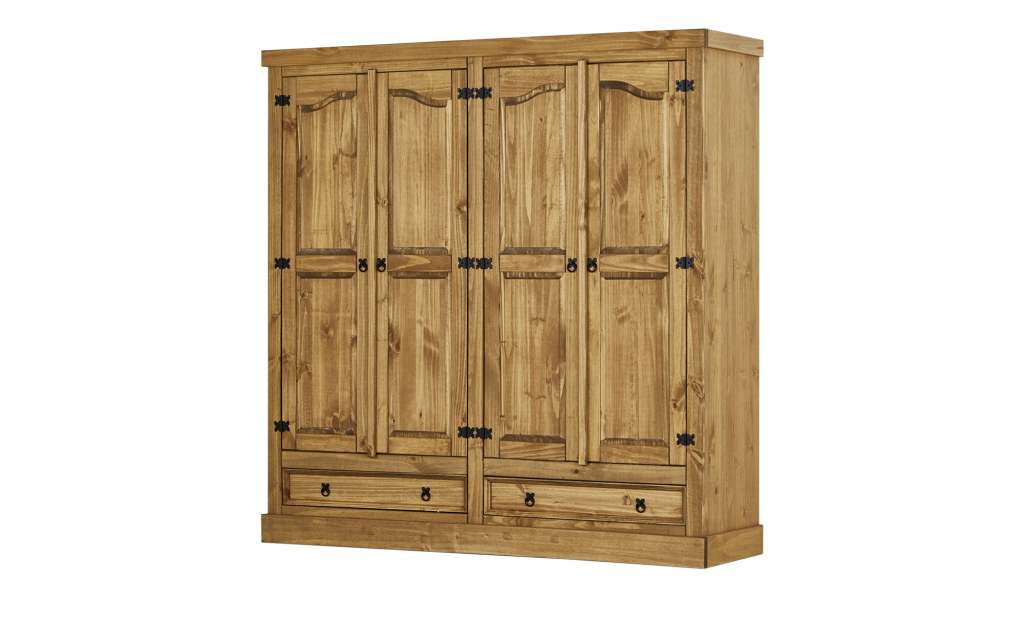 Kleiderschrank  Veracruz ¦ holzfarben ¦ Maße (cm): B: 195 H: 195 T: 57 Schränke > Schranksysteme - Höffner