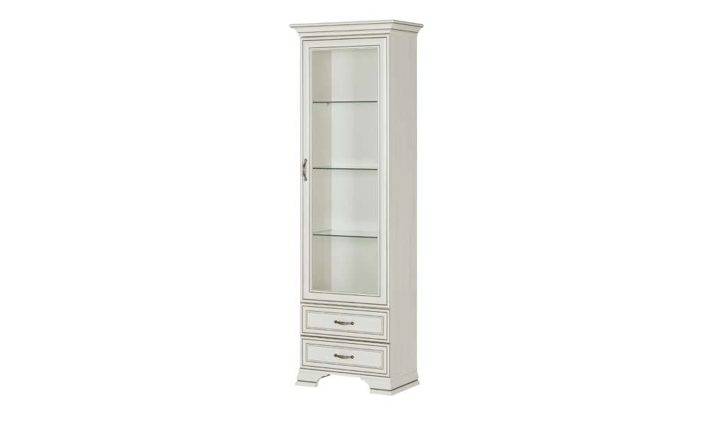 Vitrine  Sissi ¦ weiß ¦ Maße (cm): B: 69 H: 212 T: 40 Kommoden & Sideboards > Vitrinen - Höffner