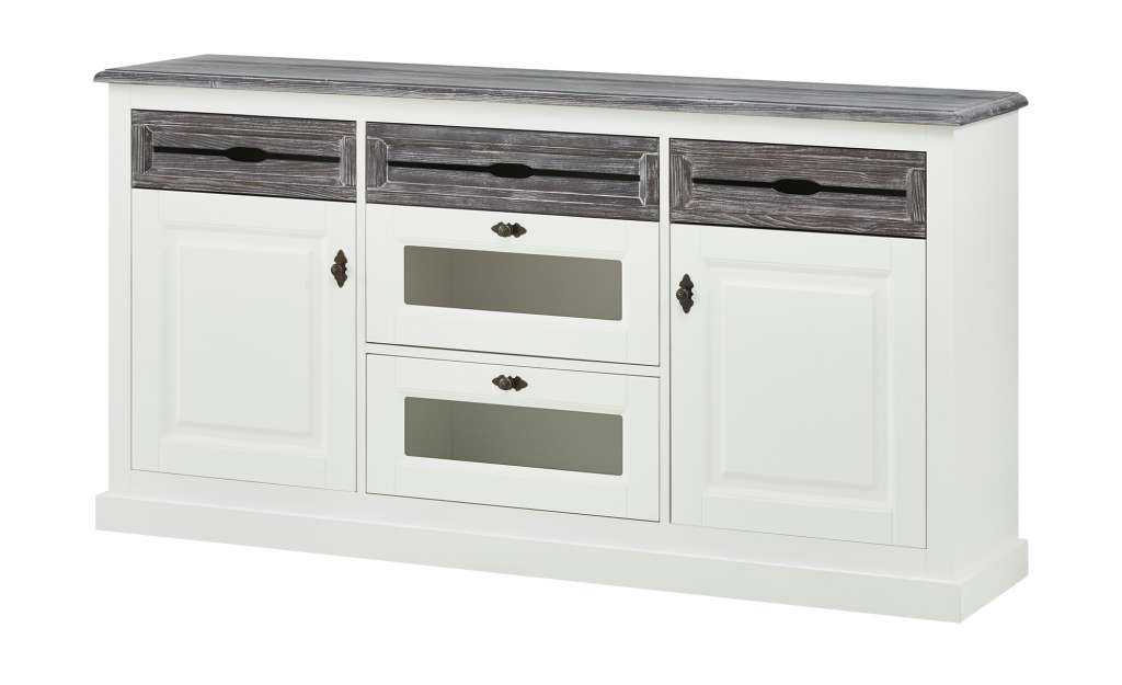 maison bleue Anrichte  Cabana ¦ weiß ¦ Maße (cm): B: 176,4 H: 90 T: 42 Schränke > Buffets - Höffner