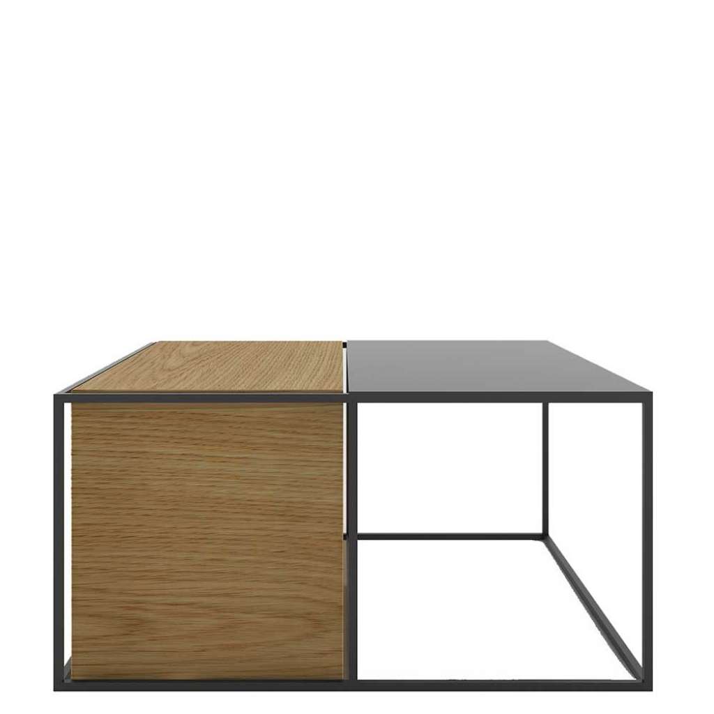 Couchtisch 35 cm hoch Eiche furniert