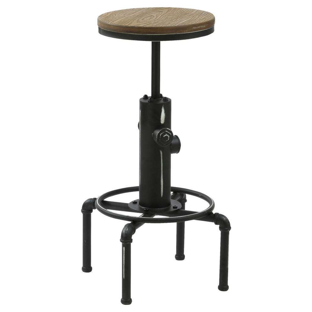 Carryhome BARHOCKER-SET Bambus Schwarz