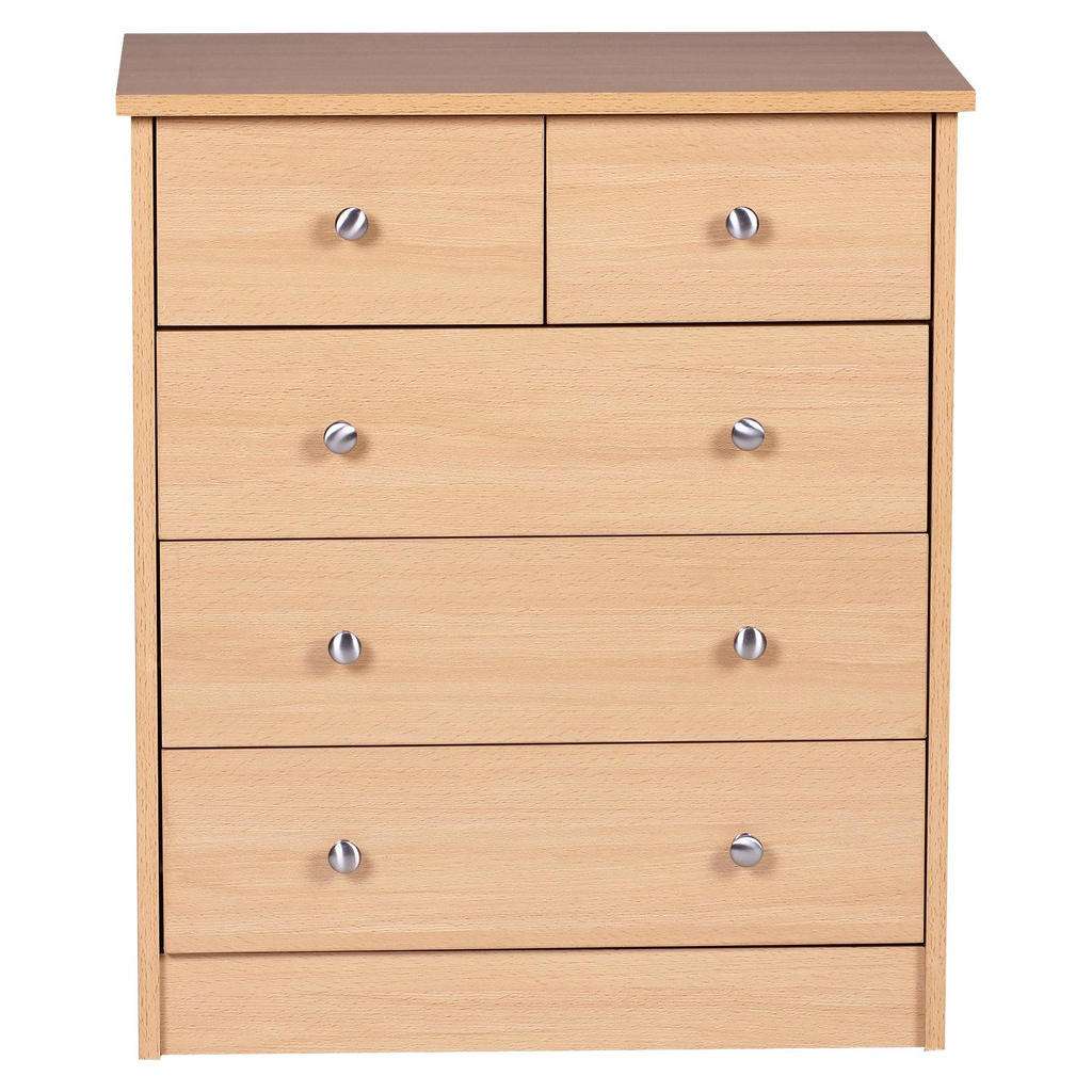 Carryhome KOMMODE foliert Braun