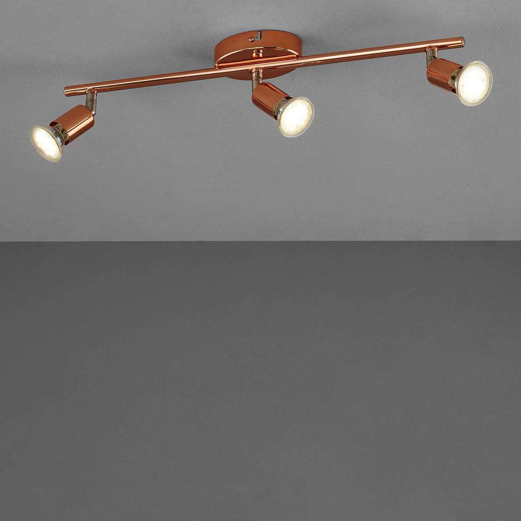 XXXL LED-DECKENLEUCHTE, Silber, Orange