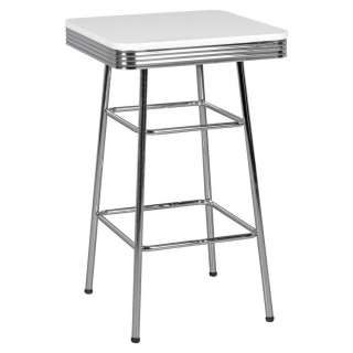 Carryhome BARTISCH quadratisch Weiß