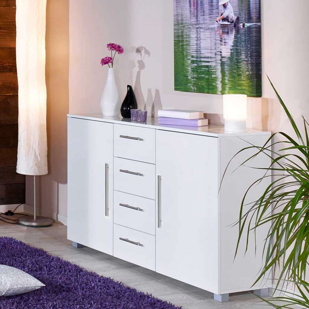 Esszimmersideboard in Weiß Made in Germany