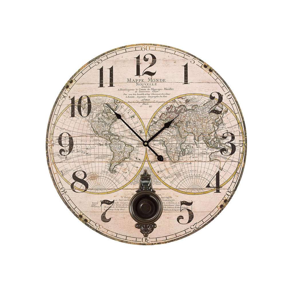 XXXL WANDUHR Mehrfarbig 58 cm