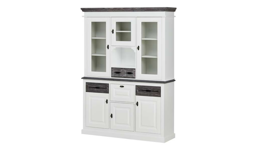 maison bleue Büffet  Cabana ¦ weiß ¦ Maße (cm): B: 146 H: 200 T: 42 Schränke > Buffets - Höffner