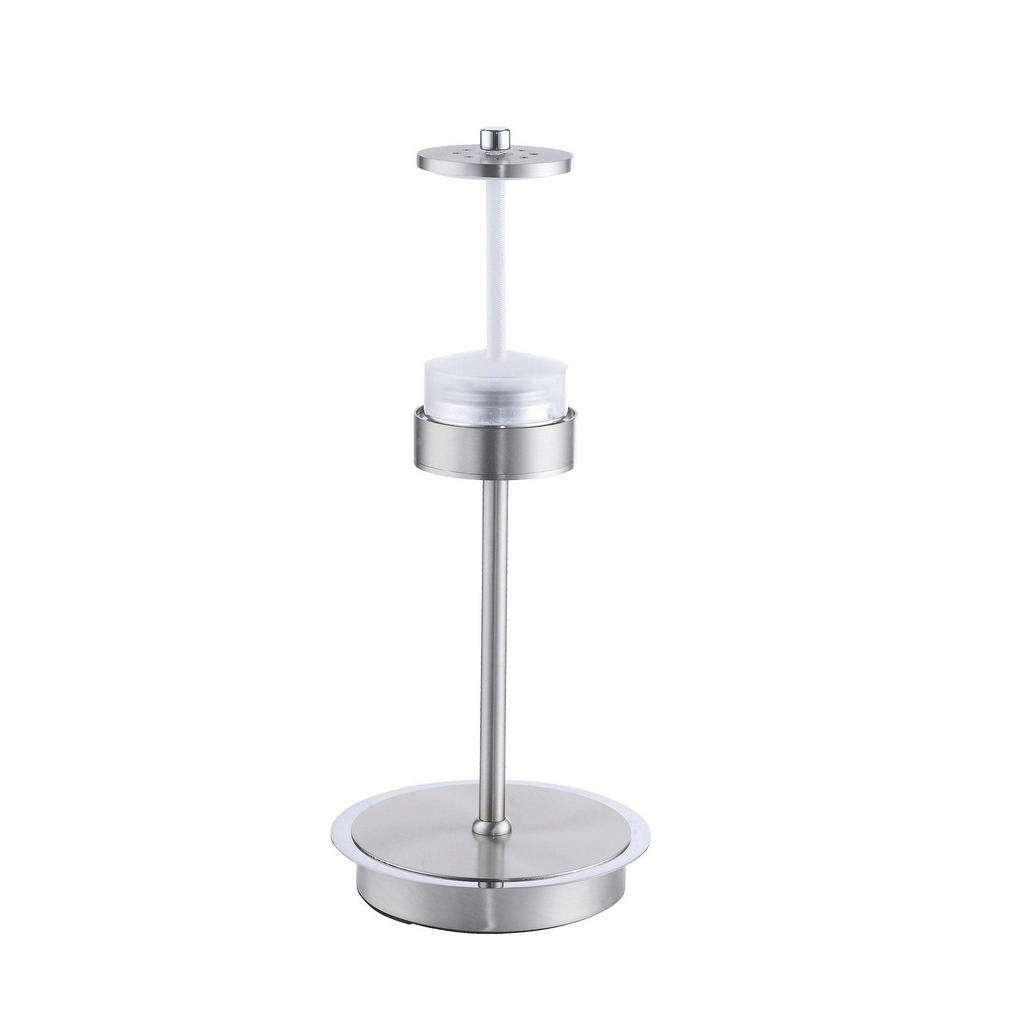 XXXL LED-TISCHLEUCHTE, Silber, Silber