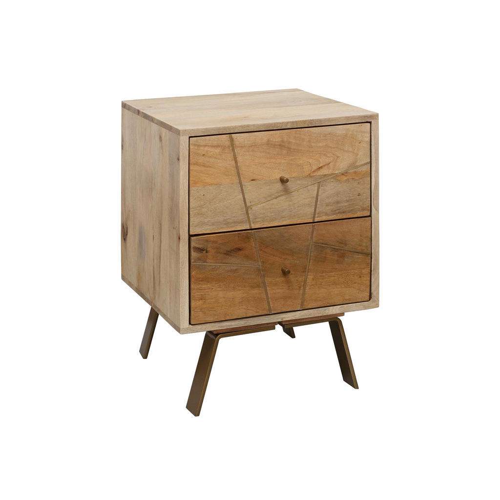 Carryhome NACHTKÄSTCHEN Braun 40/56/40 cm