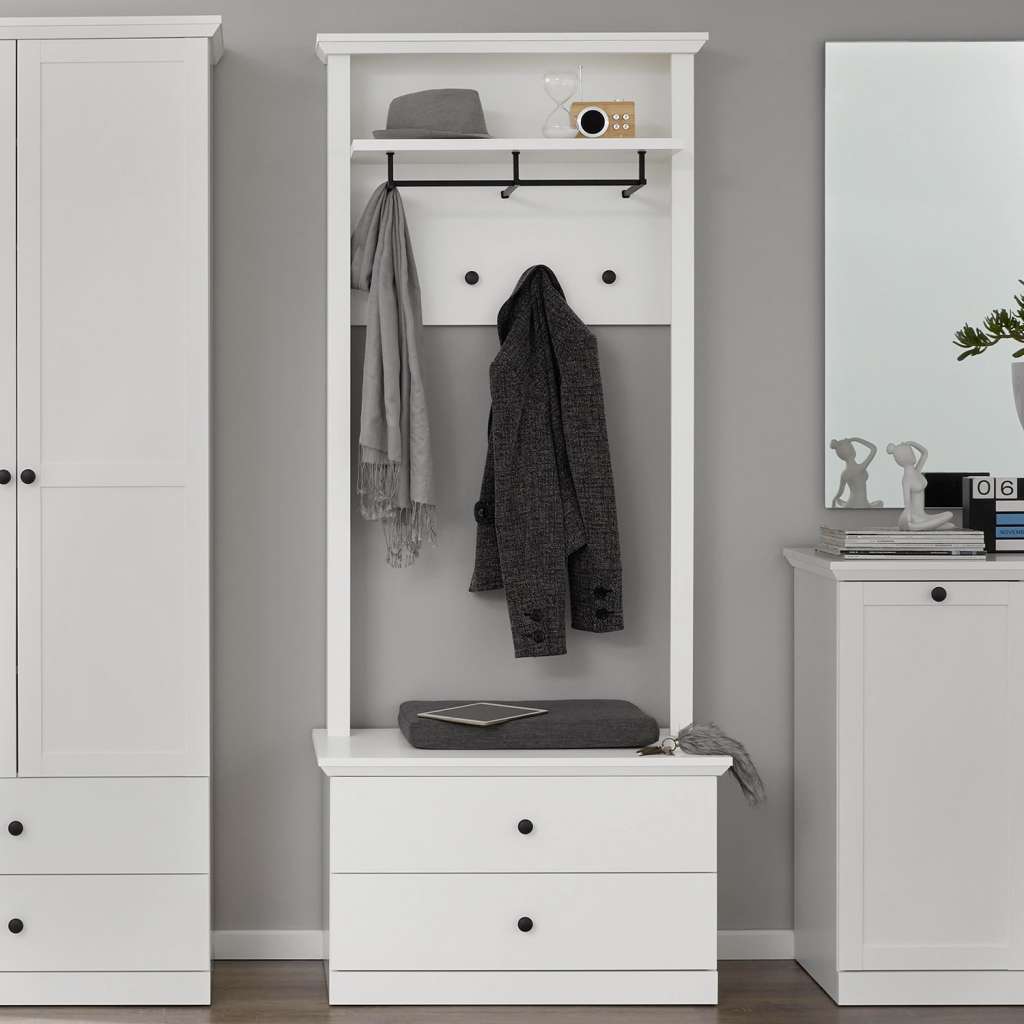 home24 Garderobenset Baxter II (2-teilig)