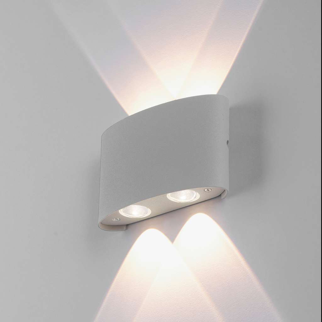 home24 LED-Wandleuchte Carlo II