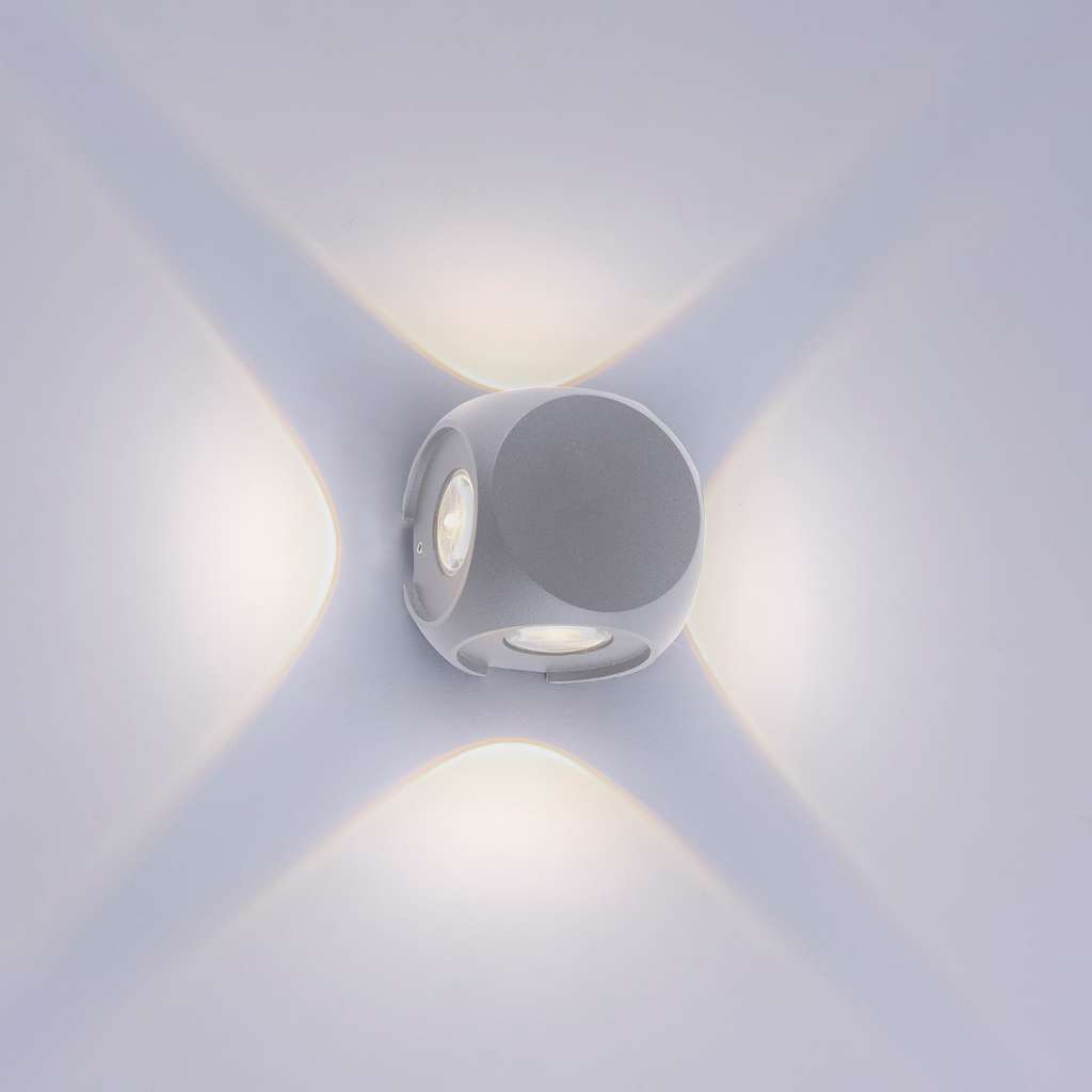 home24 LED-Wandleuchte Carlo I